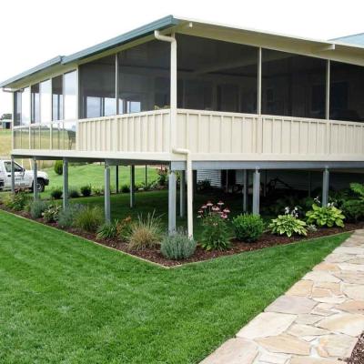 Glass And Screen Room With Deck