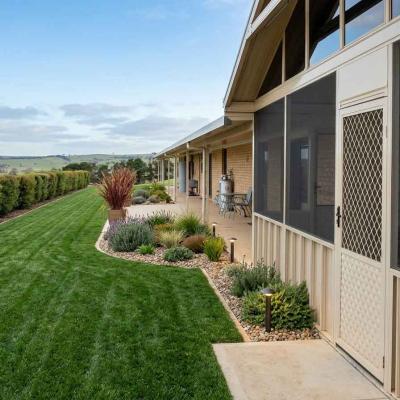 Screen Room With Skillion Patio